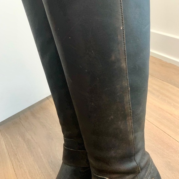 Frye Tall Leather Carson Harness Boot - Picture 2 of 10